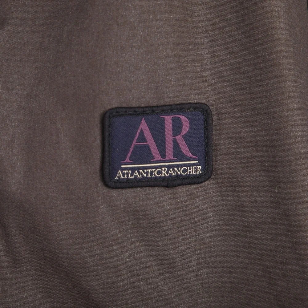 AtlanticRancher Vest Mens Large Brown Full Zip Fleece Lined Insulated Puffer - Picture 3 of 13